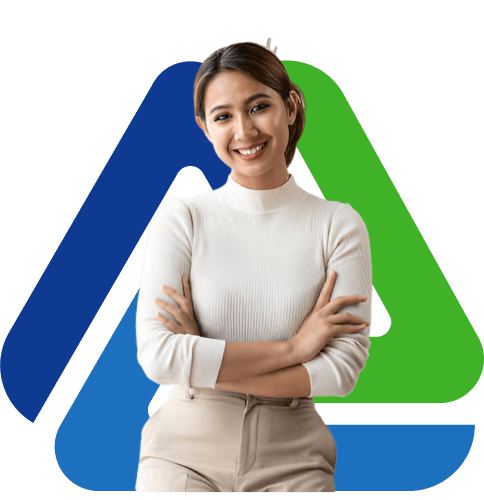 Smiling woman representing Advance Funds Network, promoting effortless business financing solutions across USA and Canada.