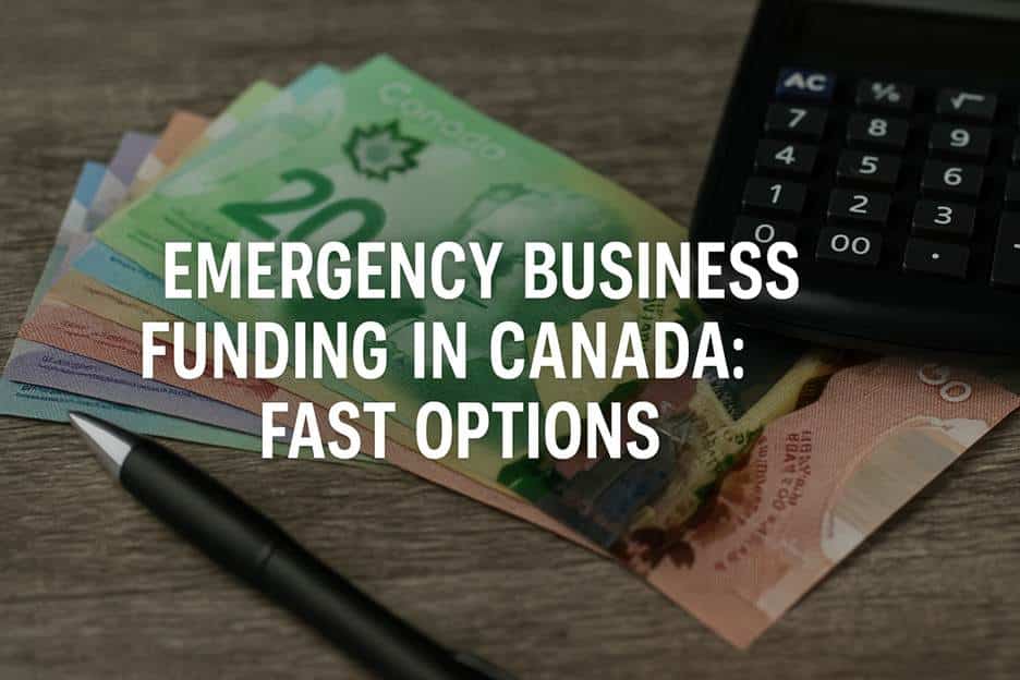 Advance Finance Network Provides Emergency Business Funding in Canada: Fast Options for Small Businesses With Poor Credit Scores